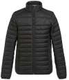 BK485 4637 Brook Taverner Buffalo Core Padded Jacket Black colour image